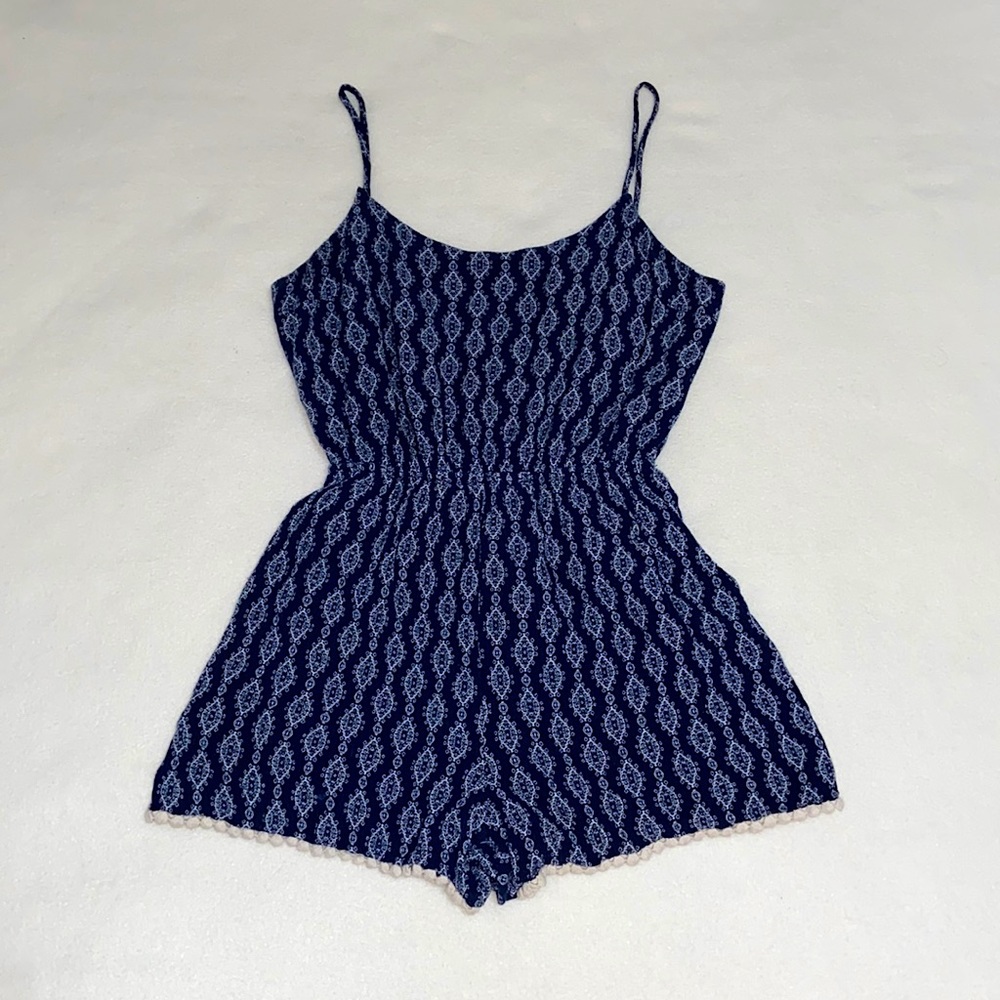 Francescas Blue Romper